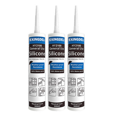 Fast Cure LMN Silicone Sealant Black Waterproof Low VOC