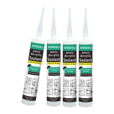 Eco Friendly RTV Silicone Sealant Glue Odorless Waterproof For Window