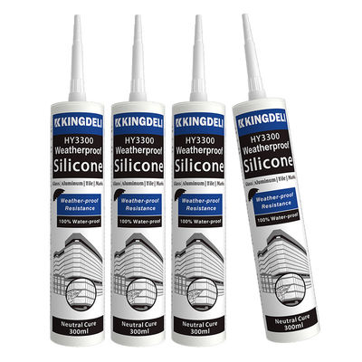 Fireproof High Temp Silicone Caulk Sealant Adhesive For Crack