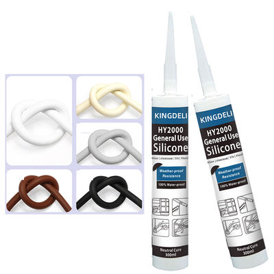 Waterproof Neutral Silicone Adhesive General Purpose For Glass