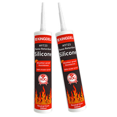 Seamless Clear Tile Rtv Adhesive Sealant Flame Retardant