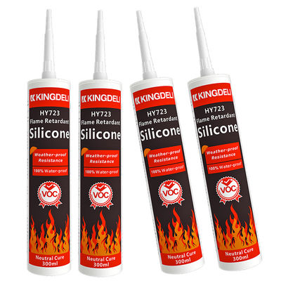 Weatherproof GP Glass Clear Caulking Sealant Silicone Adhesive For Aluminum