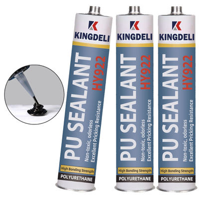 Multipurpose Automotive Silicone Polyurethane Auto Glass Sealant Black