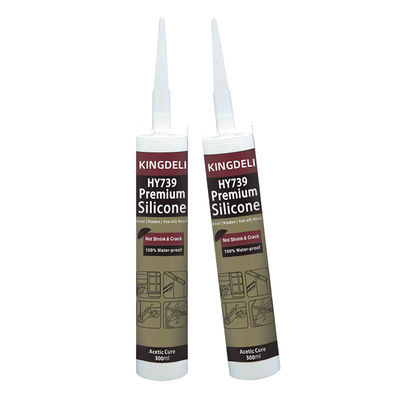 Clear Sanitary Outside Window Caulking Glue Clear RTV Silicone Sealant