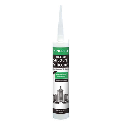 Flexible Waterproof Structural Silicone Sealant Adhesive For Curtain Wall Bonding