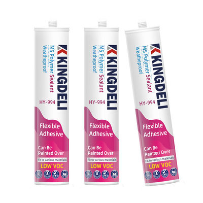 Weatherproof MS Adhesive Sealant Polymer Based Adhesive Low Modular